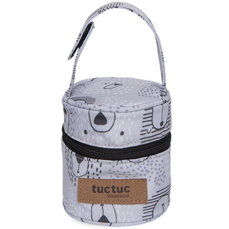 Range sucette Weekend Bears Ours gris Tuc Tuc