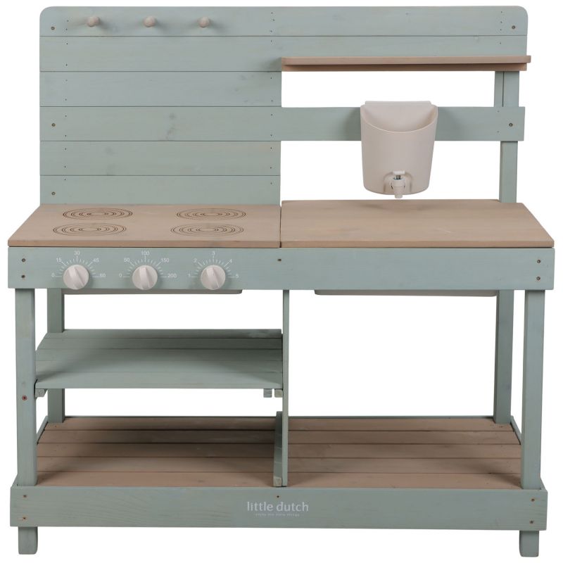 Cuisine d'extérieur en bois vert Little Dutch Produit 4