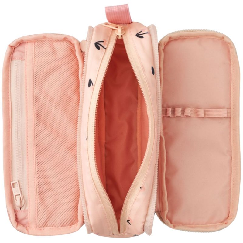 Trousse à compartiments Cindy Cherry Heart Liewood Produit ouvert 4