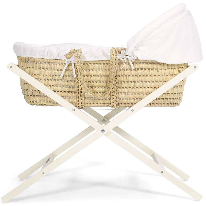 Support pliable classique pour couffin bois blanc Mamas and Papas