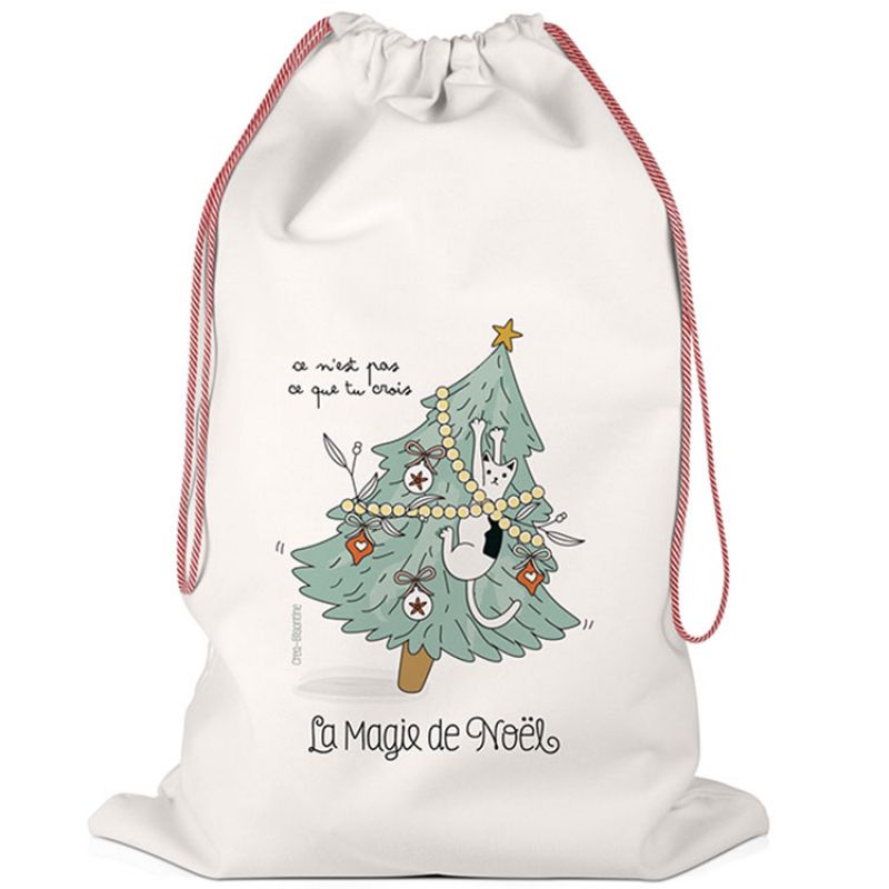 Hotte de Noël La magie de Noël Créa Bisontine