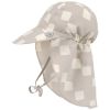 Casquette protège nuque anti-UV Motif damier (7-12 mois) Lässig Produit 1
