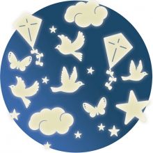 Stickers phosphorescents Dans le ciel  par Djeco
