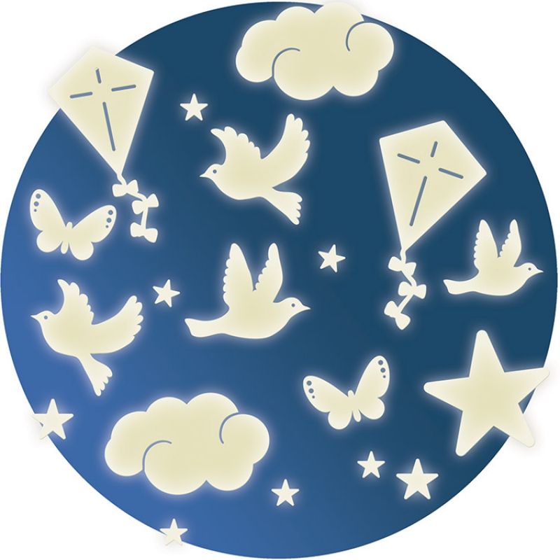 Stickers phosphorescents Dans le ciel Djeco