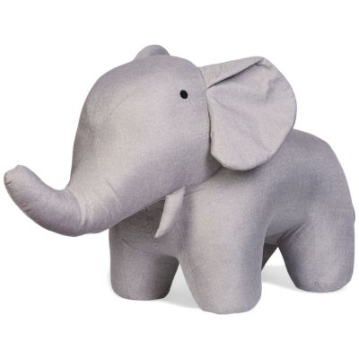 Peluche géante éléphant lin (55 cm) Childhome