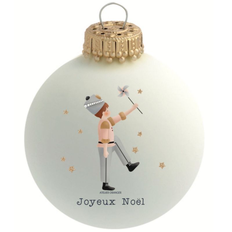 Boule de Noël Casse Noisette x Atelier Oranger (personnalisable) Baubels Produit 1