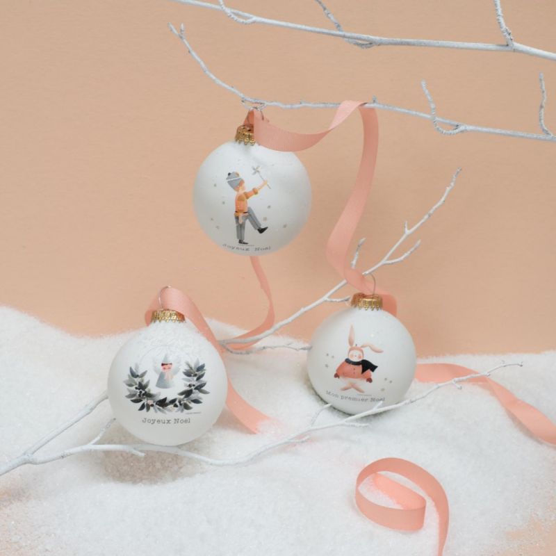 Boule de Noël Casse Noisette x Atelier Oranger (personnalisable) Baubels Ambiance 4