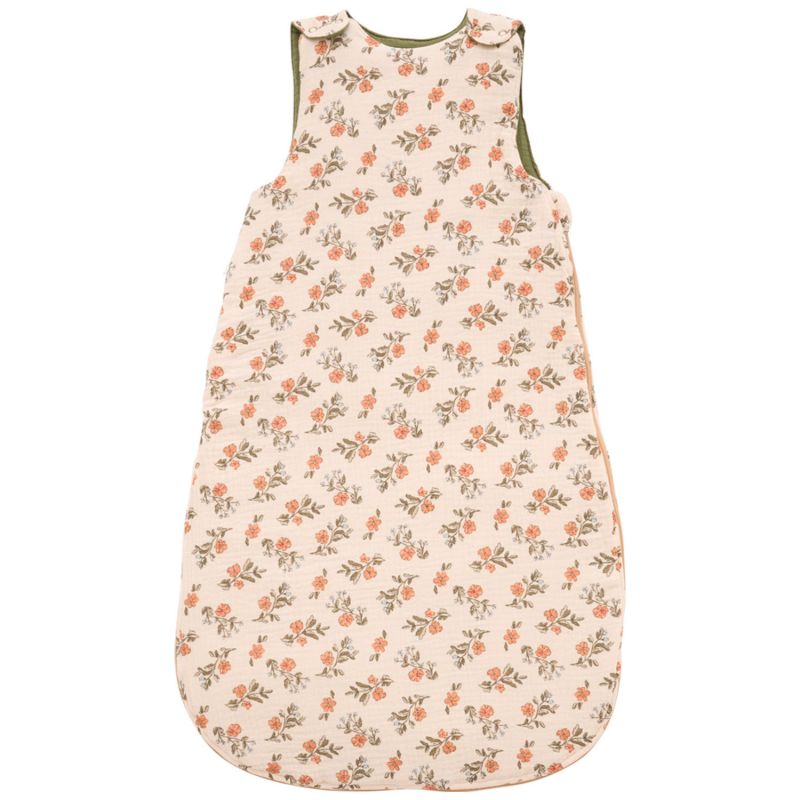 Gigoteuse gaze de coton imprimé fleurs et fougère (6-18 mois) BB & Co Produit 1