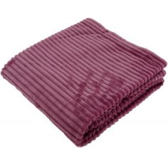 Couverture Boudoir framboise (75 x 100 cm) - Domiva