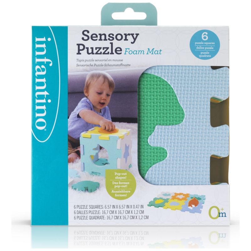 Mini puzzle en mousse Infantino Packaging 6