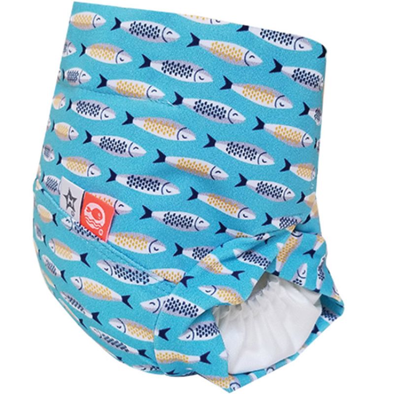 Maillot de bain couche avec absorbant Sardines (Taille M) Hamac Paris