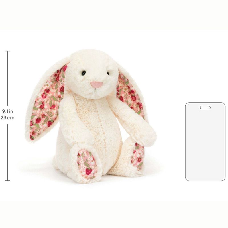 Peluche Bashful Lapin en fleurs Crème (31 cm) Jellycat Produit 5
