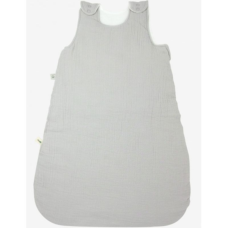 Gigoteuse chaude en coton bio froissé gris TOG 2.5 (90 cm) Kadolis