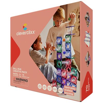 Circuit de billes magnétique Creative Pastel (70 pièces)
