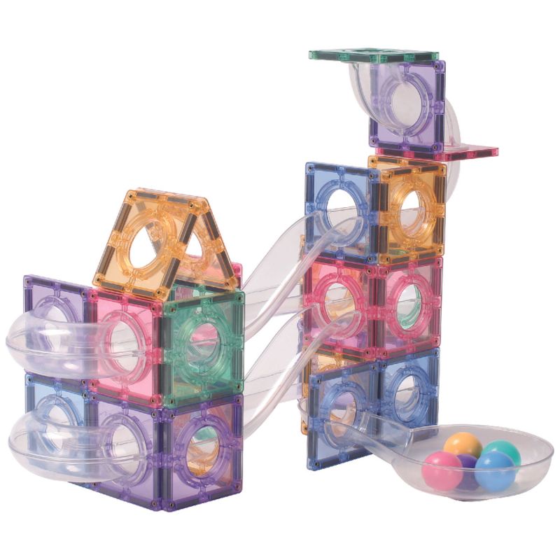 Circuit de billes magnétique Creative Pastel (70 pièces) Cleverclixx Produit 3