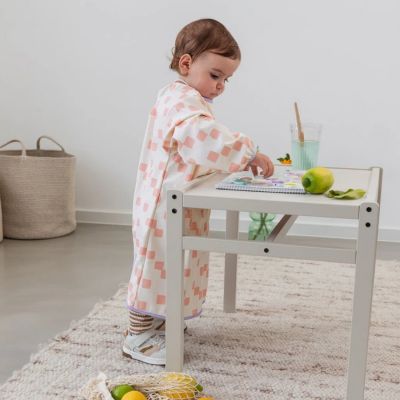 Tablier manches longues Happy Fruits pêche