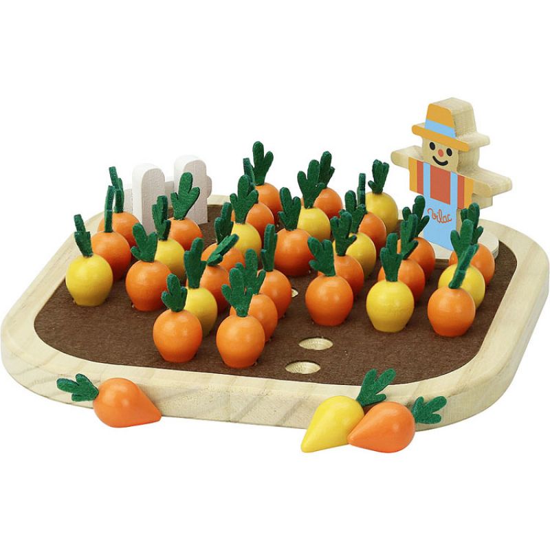 Jeu Le solitaire du potager Jour de récolte Vilac
