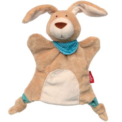 Doudou marionnette lapin (24 cm) Sigikid