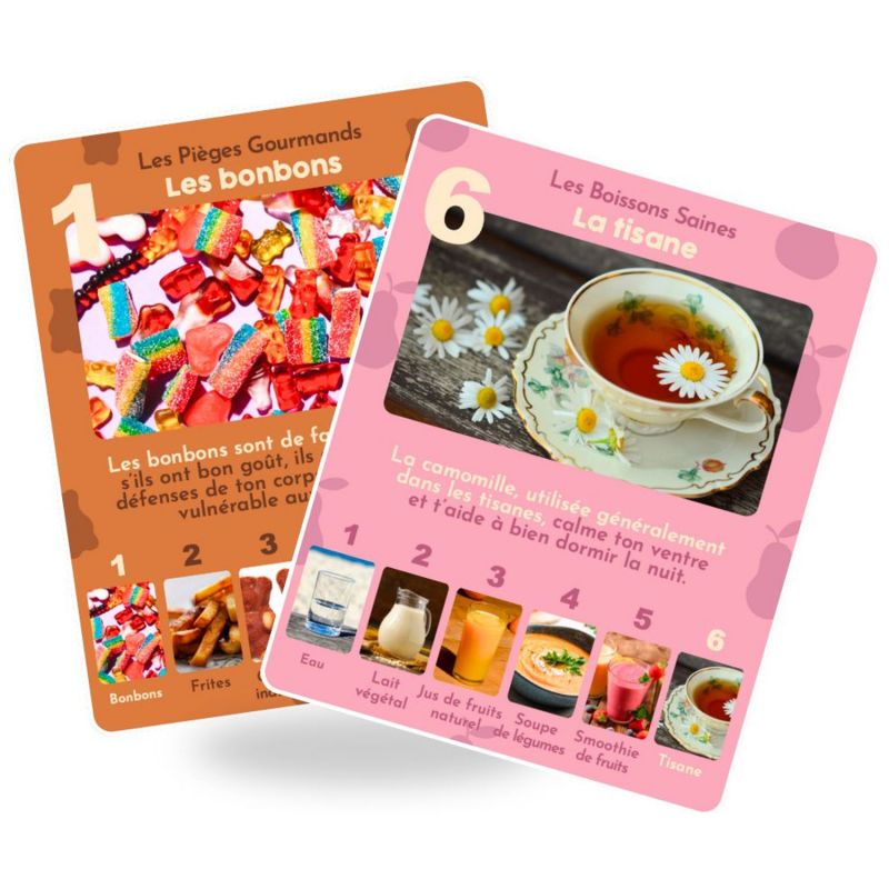 Jeu de 7 familles Bien dans ton assiette (Alimentation) Observe Édition Produit 4