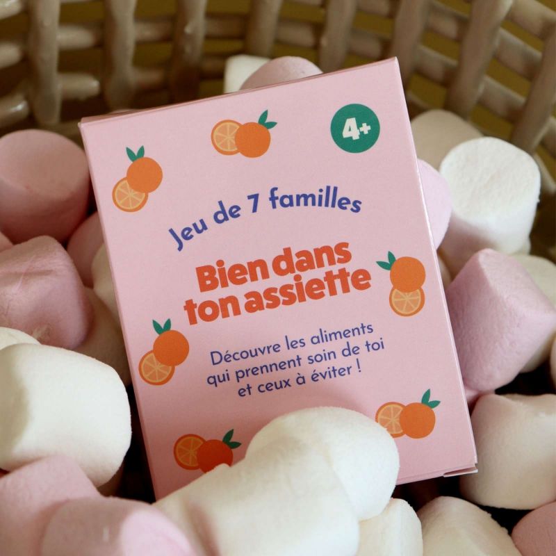 Jeu de 7 familles Bien dans ton assiette (Alimentation) Observe Édition Ambiance 7