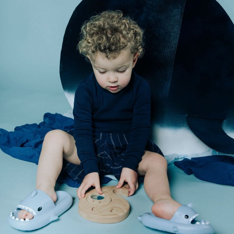 Puzzle sensoriel Baleine et son bébé Petit Boum Ambiance 4