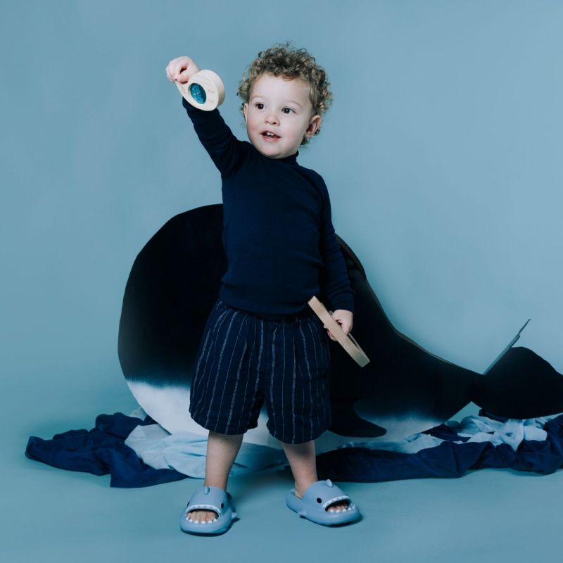 Puzzle sensoriel Baleine et son bébé Petit Boum Ambiance 7