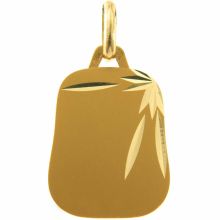 Médaille trapèze Eclat facetée (or jaune 750°)  par Maison Augis