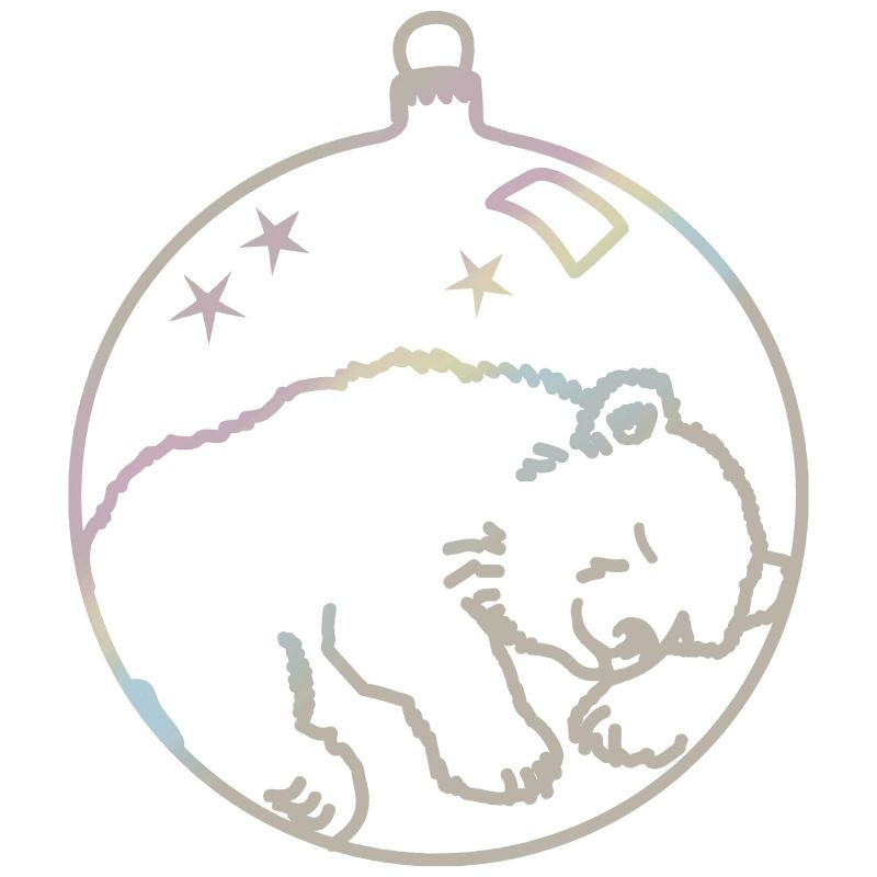 Stickers mural Dodo-boule Ours Mimi'lou