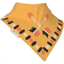 Bavoir bandana Flèches jaune  par Funky Giraffe