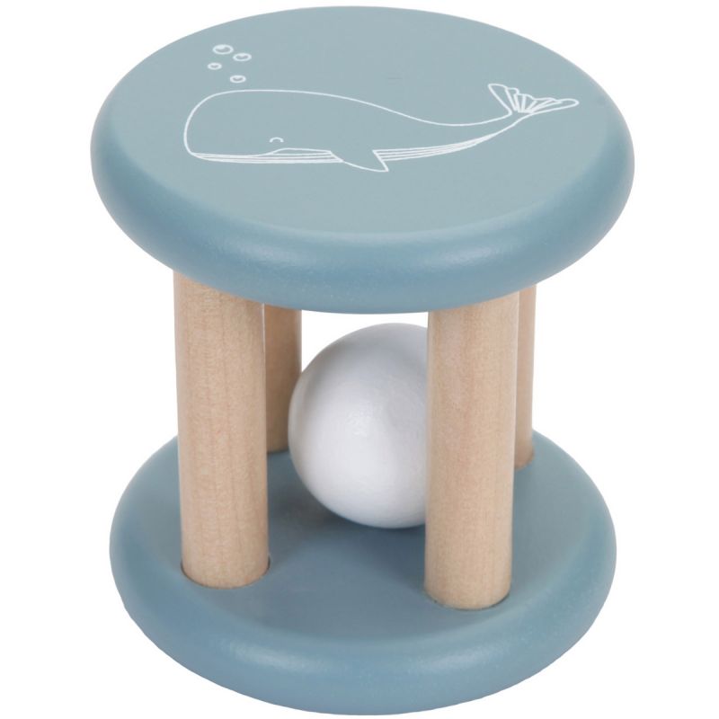 Hochet en bois Ocean Little Dutch