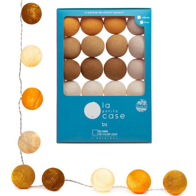 Coffret guirlande lumineuse La petite case Sam La case de cousin paul