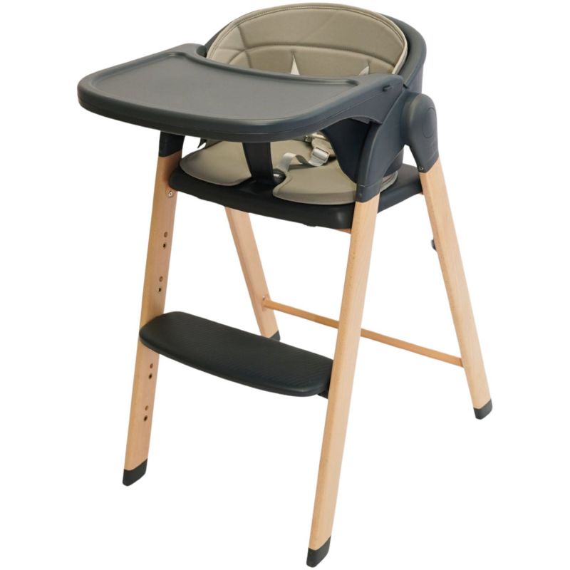 Chaise haute évolutive Grow With Me gris Bo Jungle Produit 1
