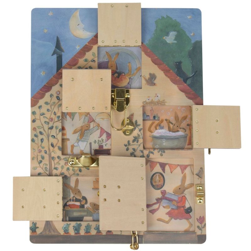 Tableau d'activités Maison des lapins (40 x 30 cm) Egmont Toys Produit 3