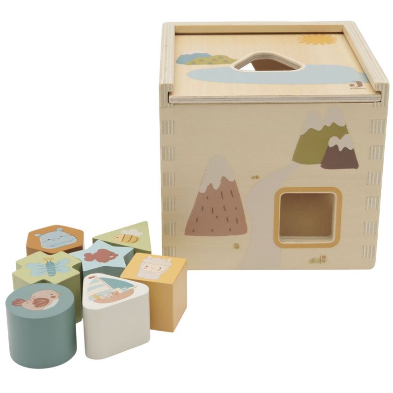 Boîte à formes en bois Jollies Jollein Produit 5