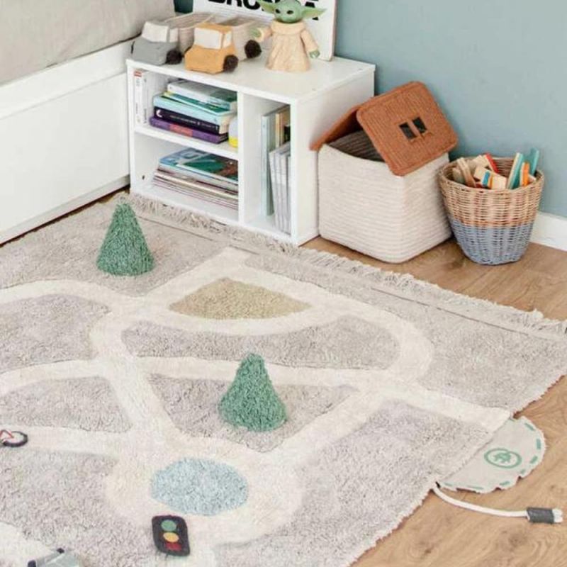 Tapis lavable circuit Eco-City avec accessoires (120 x 170 cm) Lorena Canals Ambiance 7