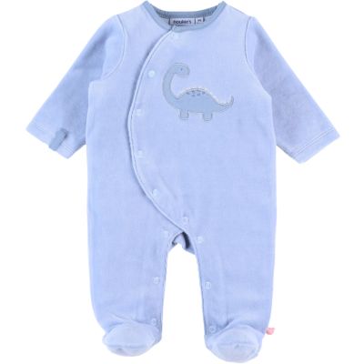 Pyjama en velours dino aqua (12 mois)  par Noukie's