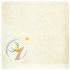 Serviette de bain jaune pâle Daim personnalisable (70 x 140 cm) - L'oiseau bateau