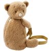 Sac à dos peluche Teddy Ours Caramel Nattou Produit 1
