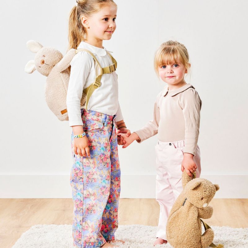 Sac à dos peluche Teddy Ours Caramel Nattou Ambiance 8