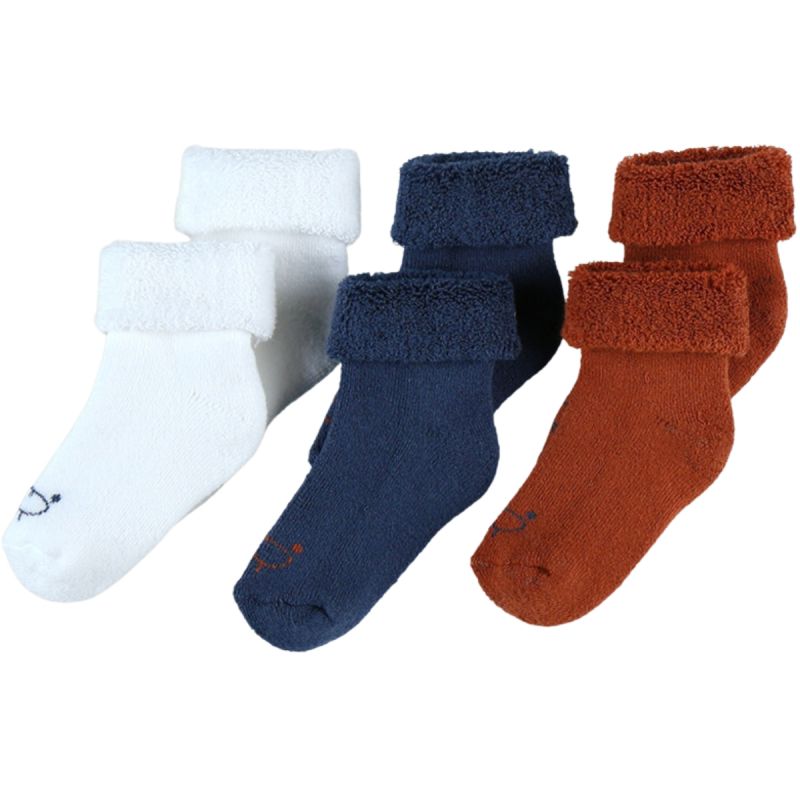 Coffret chaussons Mix & Match navy (pointure 16) Noukie's