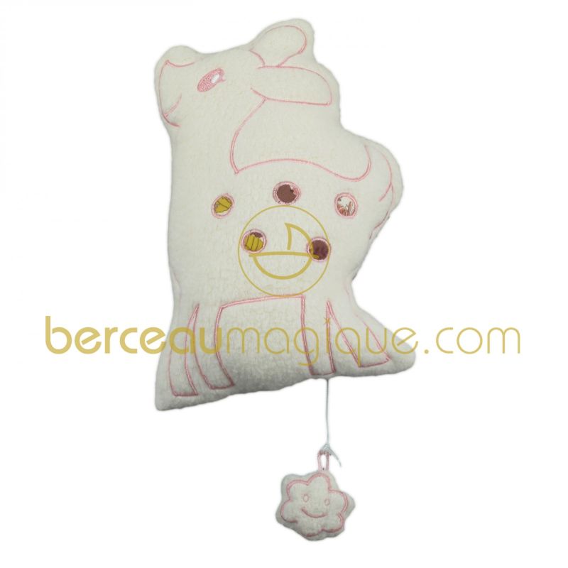 Coussin musical bambi Trousselier
