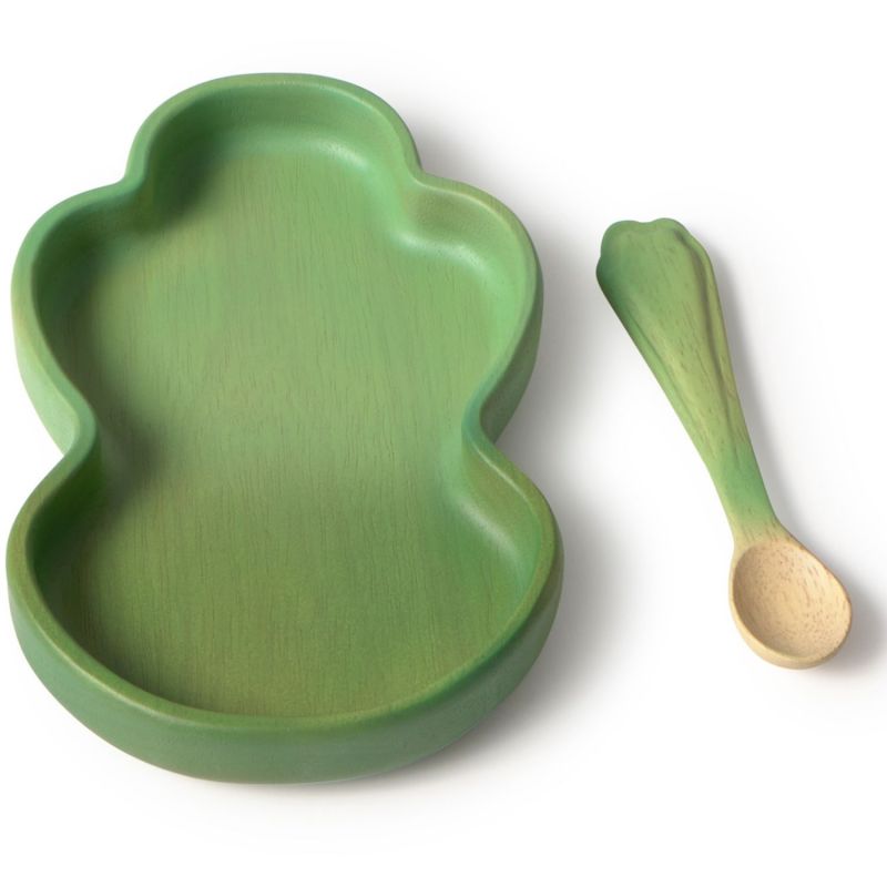 Set assiette et cuillère Kendall la salade Oli & Carol Produit 3