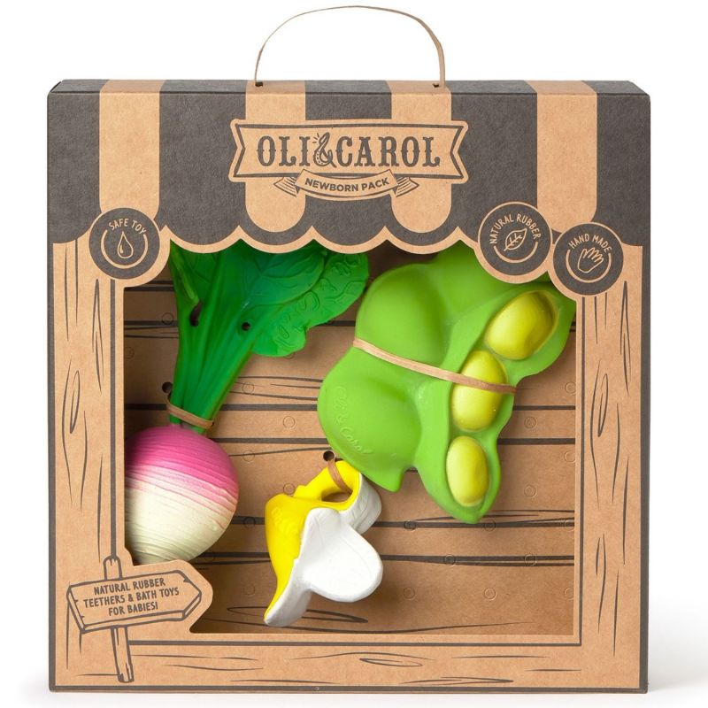 Coffret anneaux de dentition Radish Oli & Carol Packaging 1