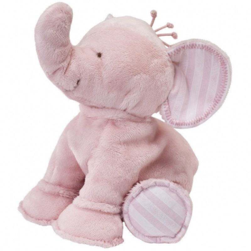 Peluche Ferdinand l'éléphant rose (25 cm) Tartine et Chocolat
