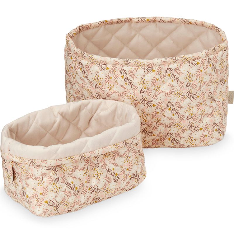 Lot de 2 paniers de toilette Aurora rose Cam Cam Copenhagen