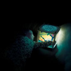 Lanterne magique musicale Révolution 2.0 Savane Bluetooth