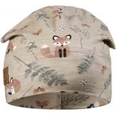 Bonnet d'automne en coton Nordic Woodland (6-12 mois)