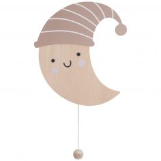 Applique murale en bois Heaven Lune - Baby's Only