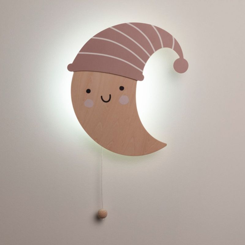 Applique murale en bois Heaven Lune Baby's Only Ambiance 2
