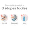 Starter pack poubelle à couches Dress up + 3 recharges - Reconditionné Angelcare Produit 6